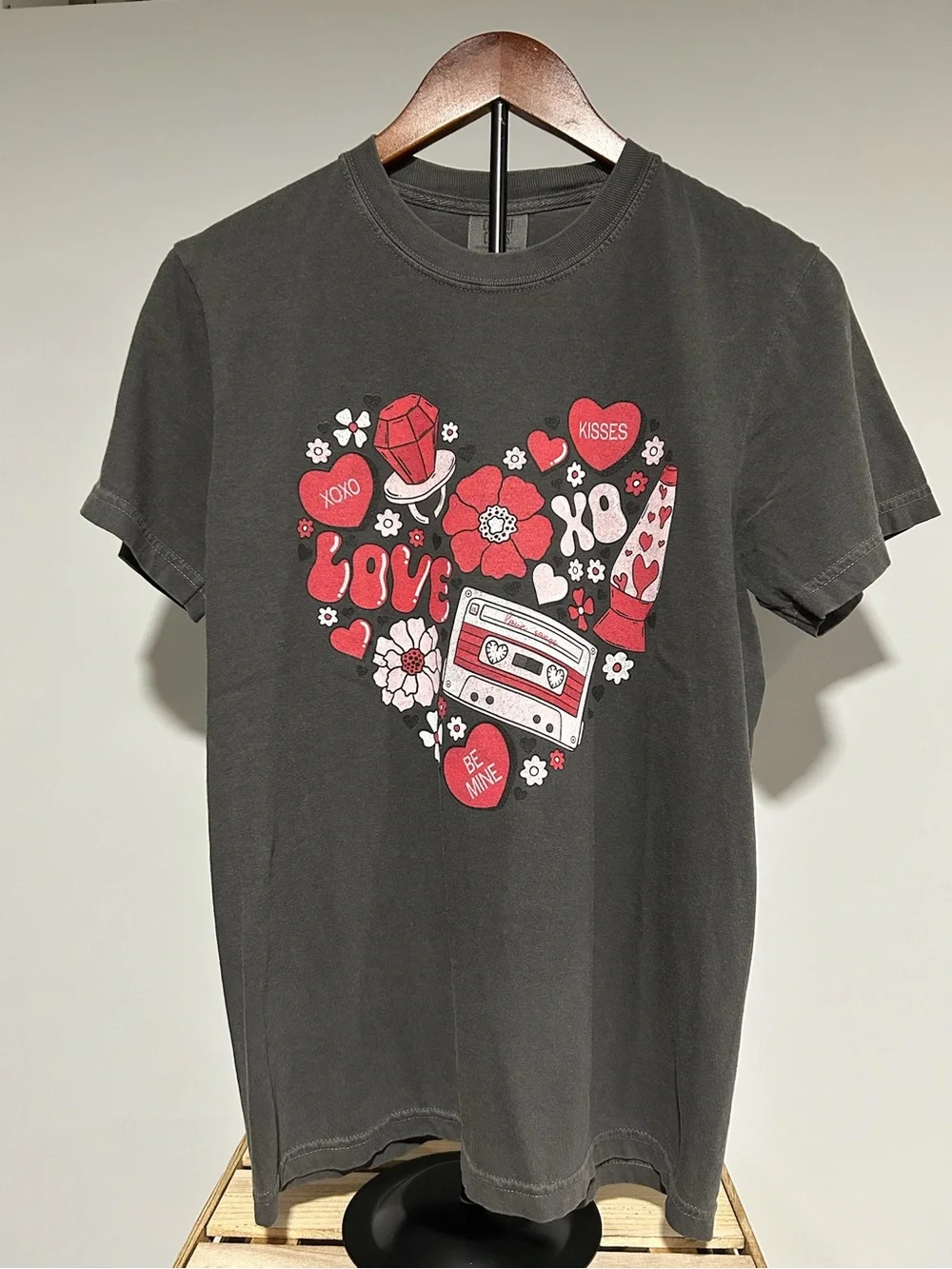 NEW Graphic Love Heart Collage Tee - Picture 1 of 1